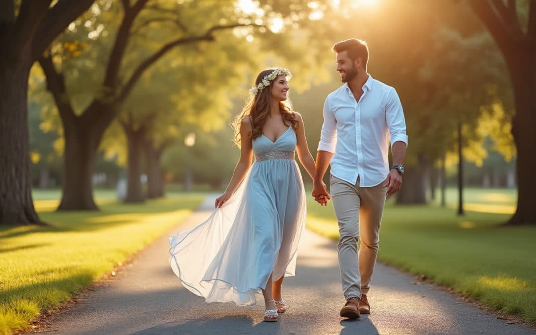 Comment composer une tenue adaptée pour une balade romantique ?